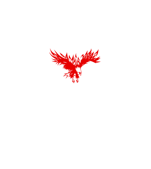 Eagle minta fekete pólón