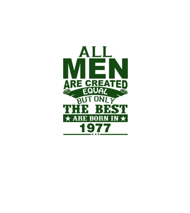 All men are created - 1977 minta bordó pólón