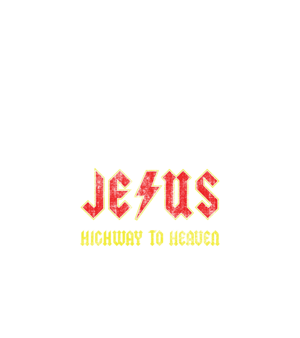 JESUS HIGHWAY TO HELL minta fekete pólón