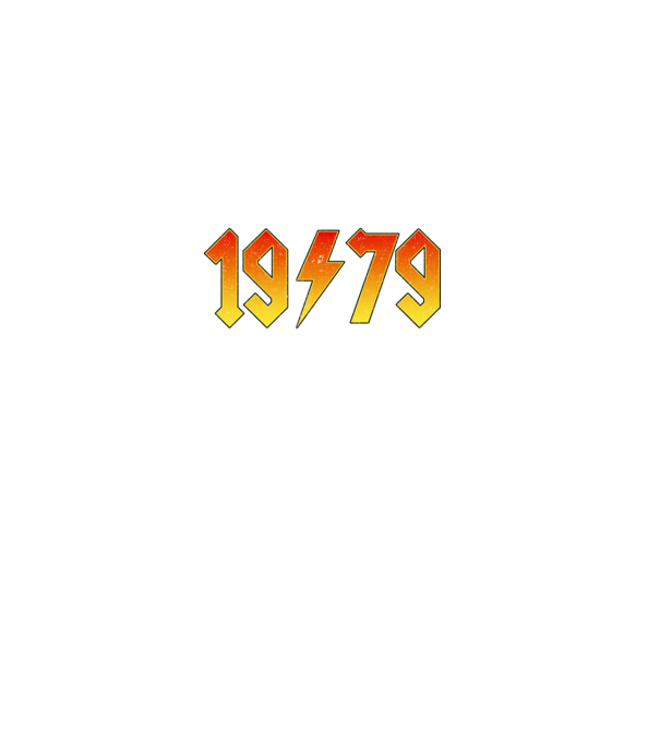 Rock születésnap 1979 Október minta királykék pólón