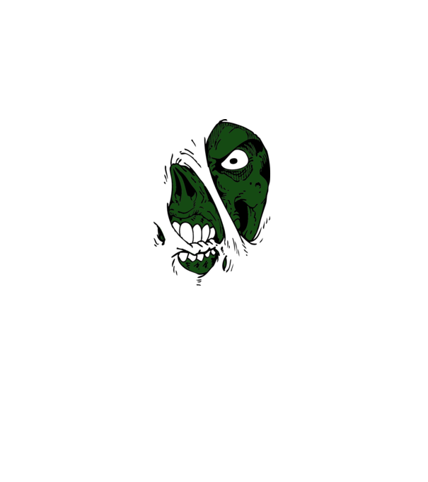 Zombiee minta sötétkék pólón