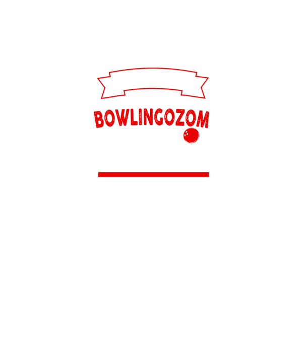 Nem mindig élvezem - bowlingozom minta fekete pólón
