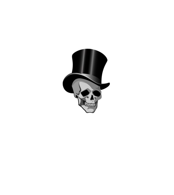 skull-ha minta szürke pólón