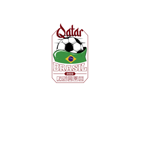 Quatar team brasil minta fehér pólón