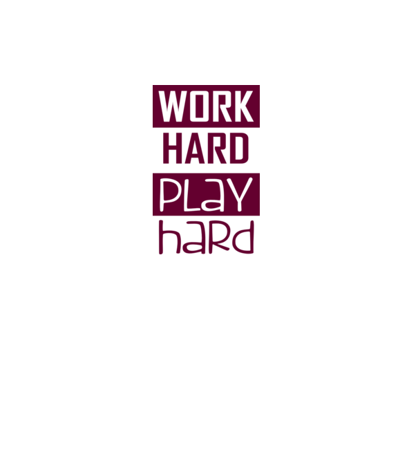 work hard_play hard_1c minta szürke pólón