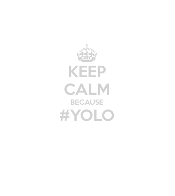 yolo minta fekete pólón