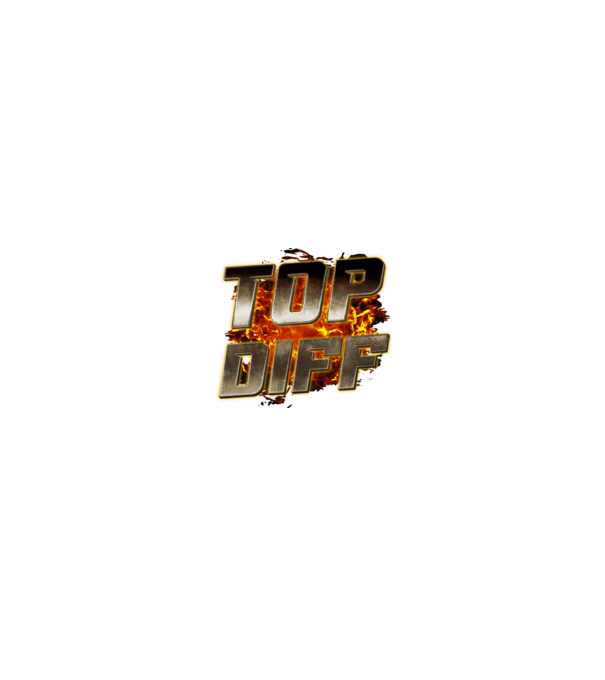 TOP DIFF metalic fire minta fekete pólón