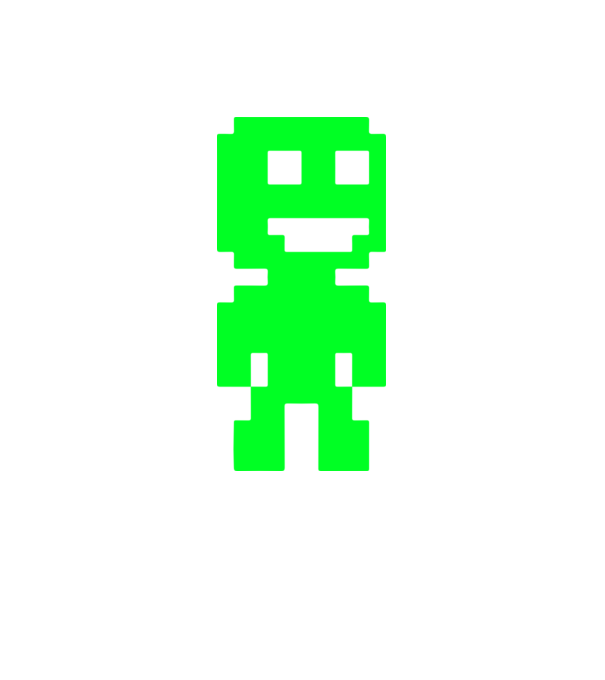 8-bit Figure minta fekete pólón