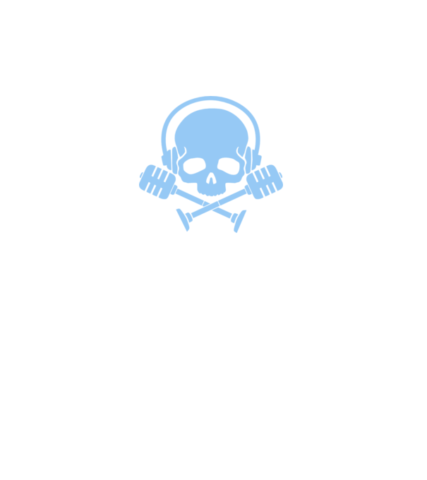 Skull Dj minta fekete pólón