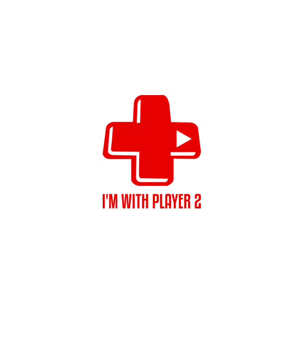 player 2 minta szürke pólón
