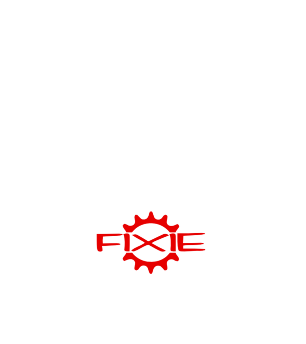 Fixie 2 minta fehér pólón