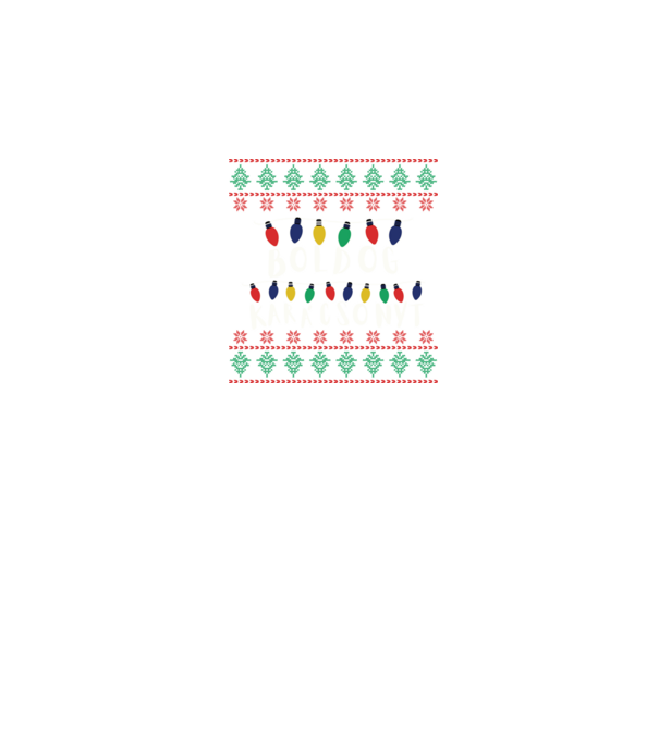 Stranger Things Boldog Karácsonyt minta sötétkék pólón