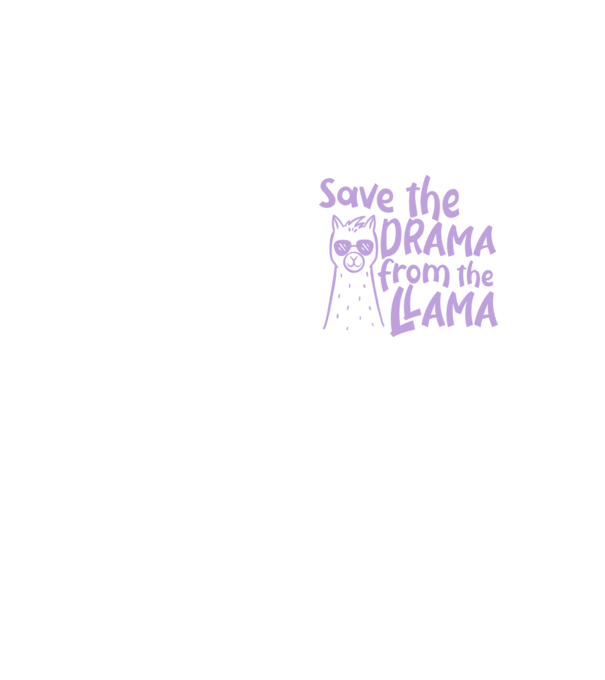 Save the drama from the llama minta neonsárga pólón