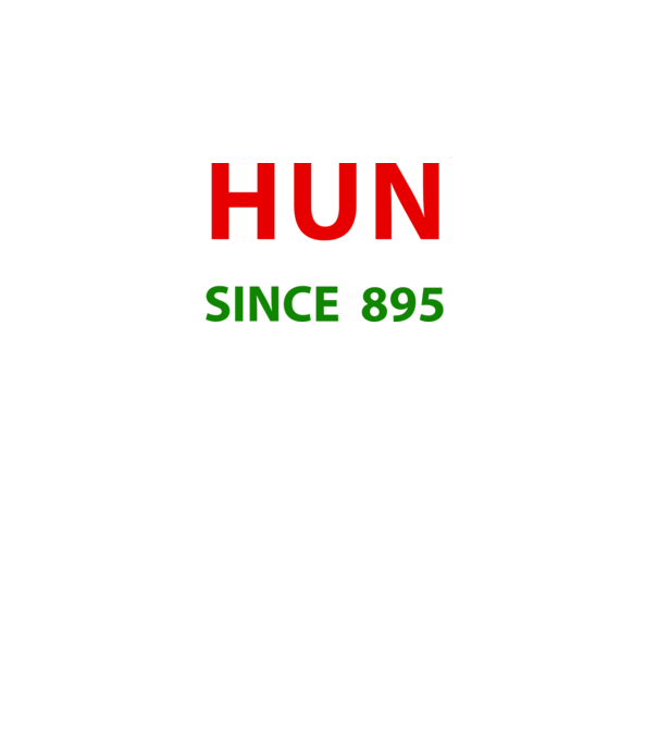 HUN minta fekete pólón