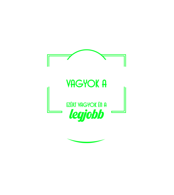 Büszke vagyok a szakmámra Erdész minta fehér pólón