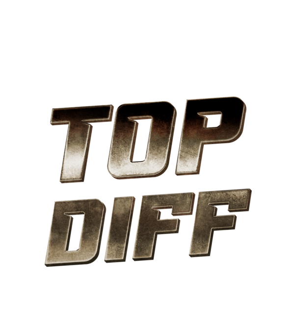TOP DIFF metalic minta fehér pólón