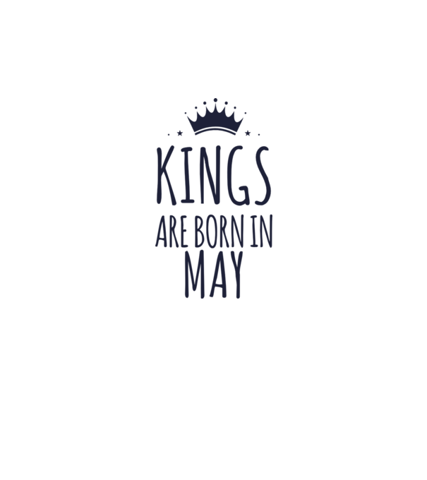Kings are born in - May minta neonsárga pólón