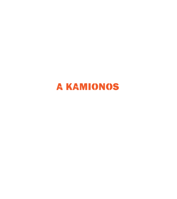 Kamionos apuka minta fekete pólón
