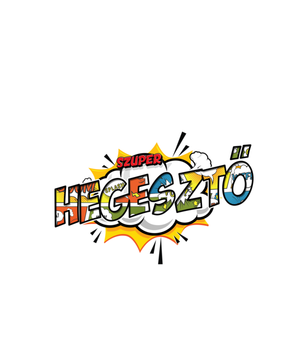 Szuper Hegesztő minta fehér pólón