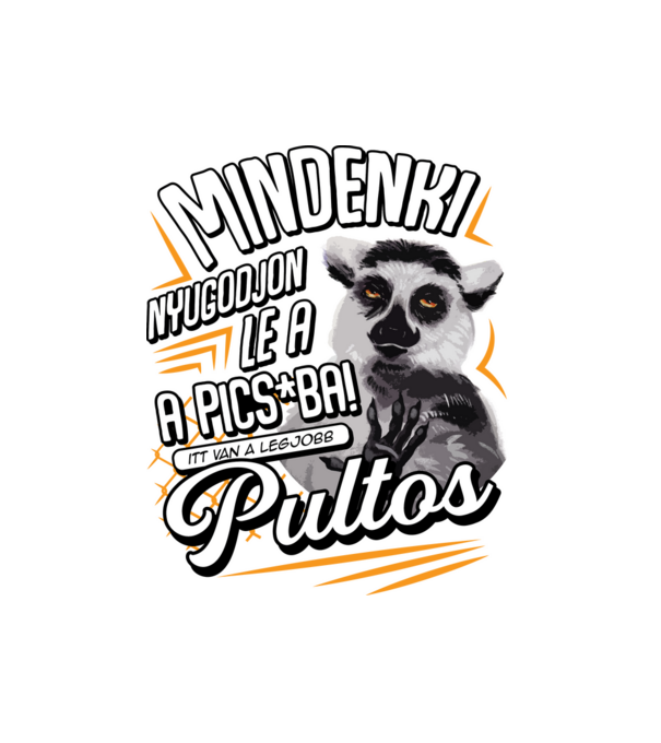 Itt van a legjobb Pultos minta fehér pólón