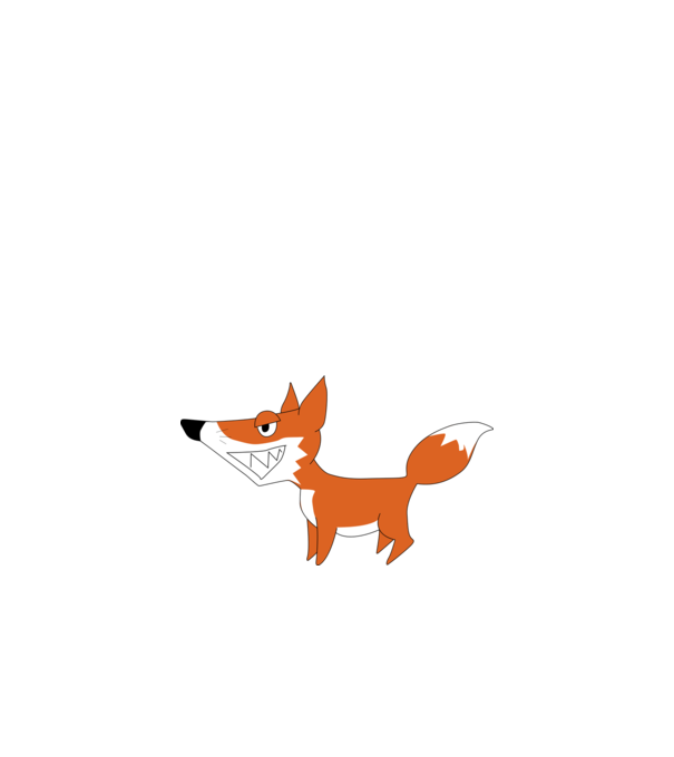 fox minta homokszín pólón