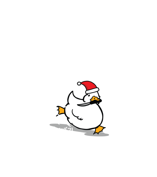 Ne baszd el a karácsonyom légyszi fehér minta fekete pólón