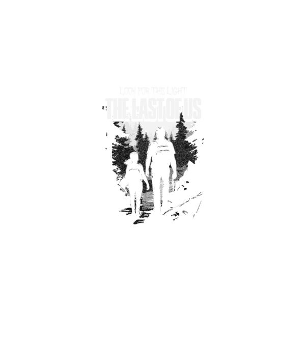 The Last of Us minta fekete pólón