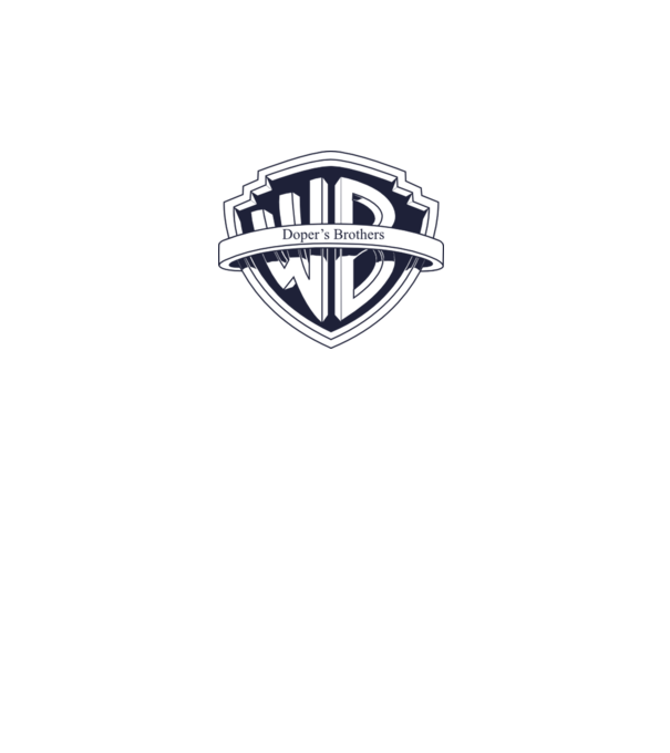 Warnerbros Doper's Brothers minta fehér pólón