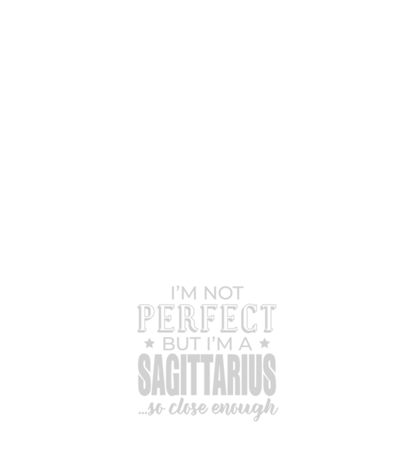 Not perfect, but SAGITTARIUS minta sötétkék pólón