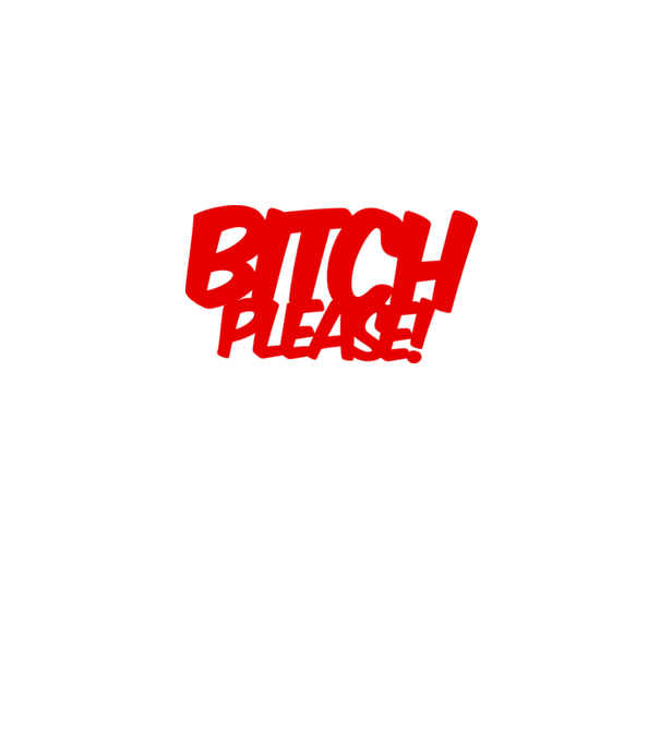 slo_bitchplease minta fekete pólón