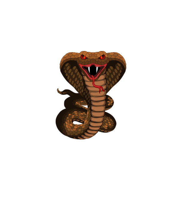 Cobra Snake minta sárga pólón
