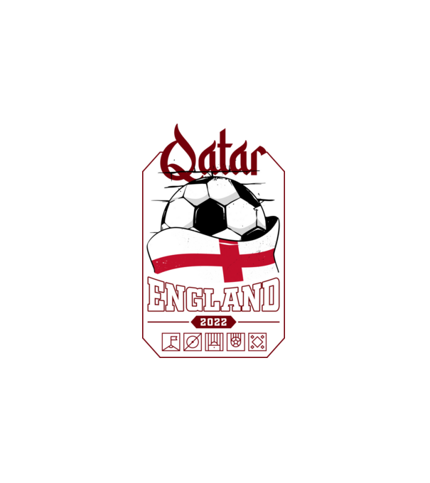 Quatar team england minta fehér pólón