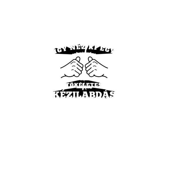 Így néz ki egy tökéletes ____KÉZILABDÁS minta piros pólón