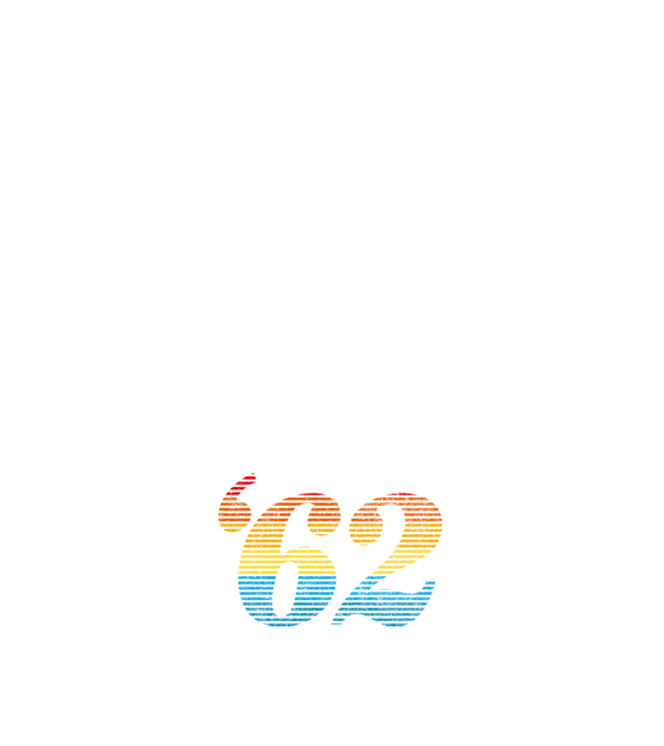 Retro születésnap 1962 minta fehér pólón