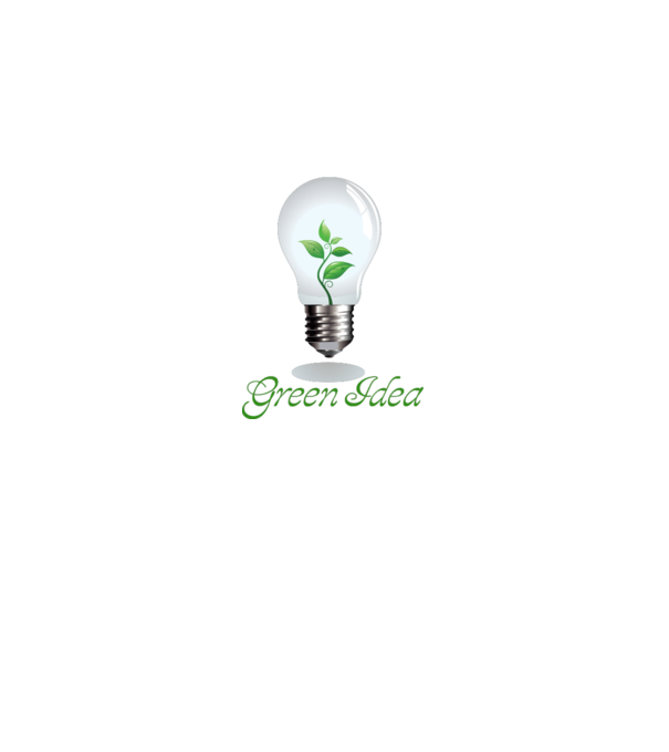 green idea minta sötétkék pólón
