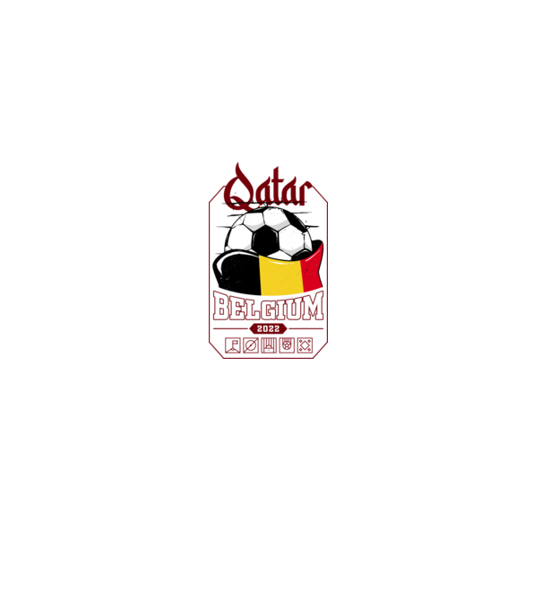 Quatar team belgium minta szürke pólón