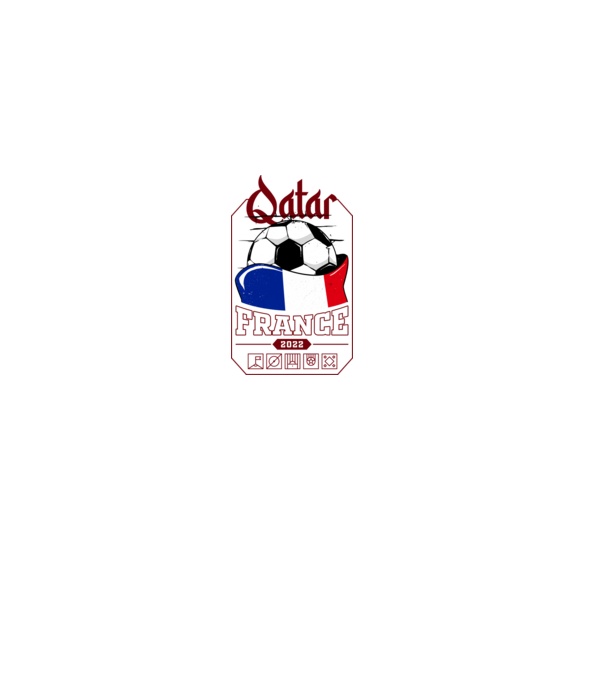 Quatar team france minta világos rózsaszín pólón