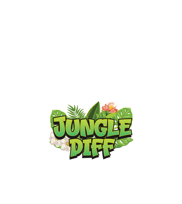 GAMER jungle diff minta fekete pólón