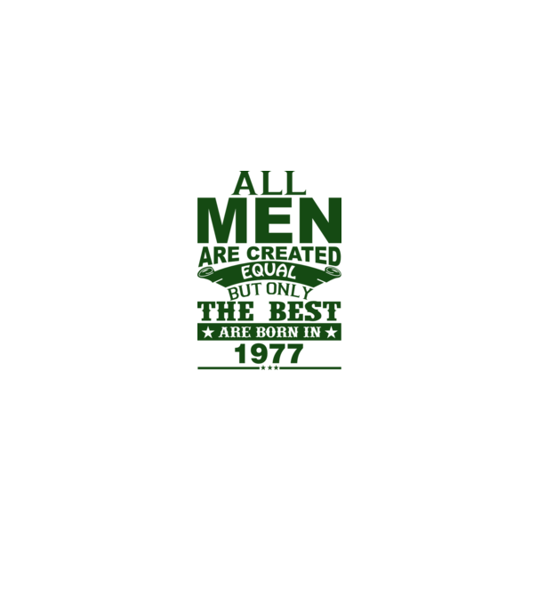 All men are created - 1977 minta piros pólón