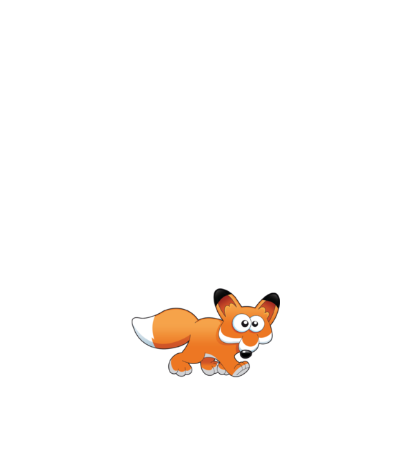 Fox minta fehér pólón