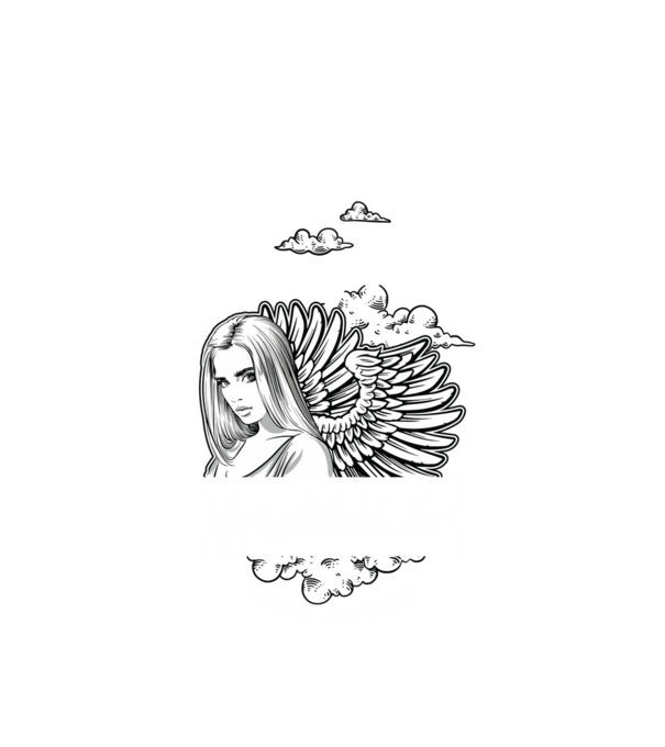 Legszebb szülinapos angyal AUGUSZTUS minta fehér pólón