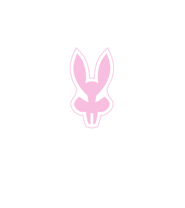 suddenbunny-head minta fekete pólón