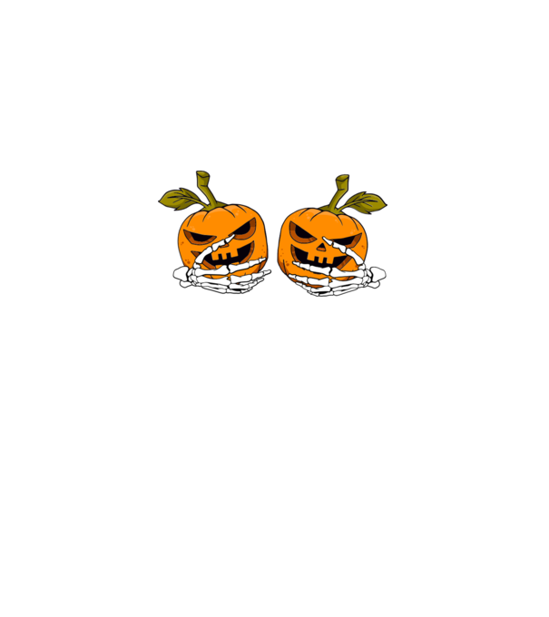 Pumpkin titts minta fekete pólón