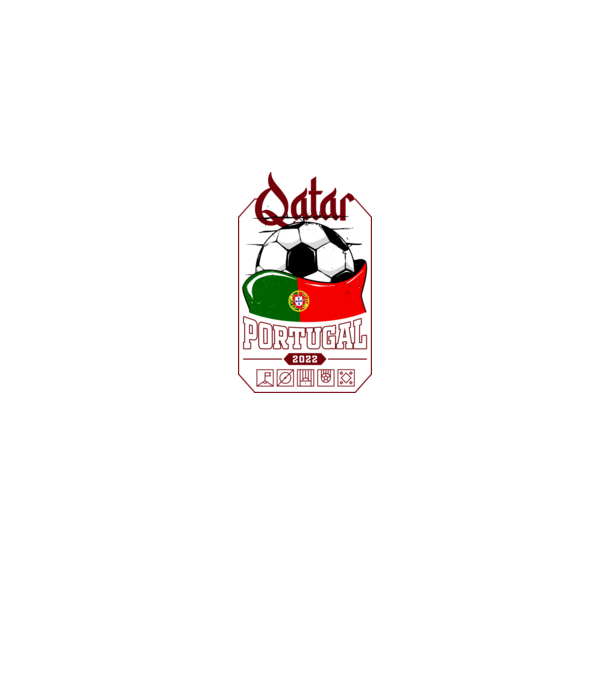Quatar team portugal minta szürke pólón