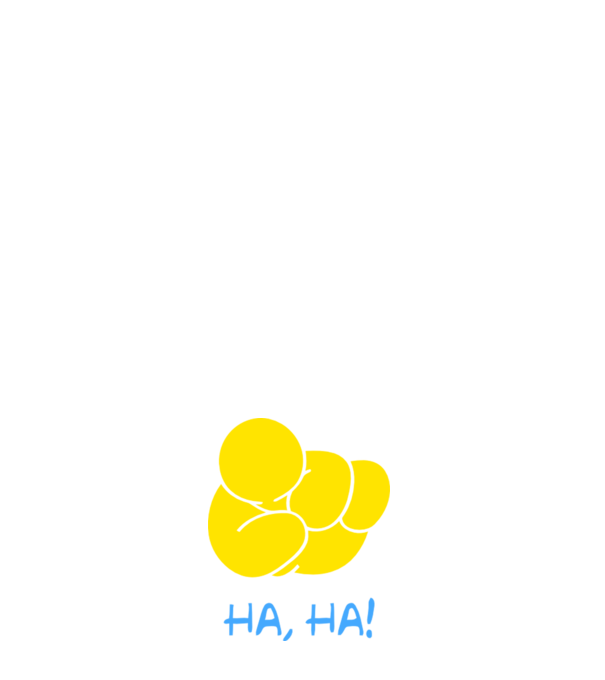 Haha.eps minta fehér pólón