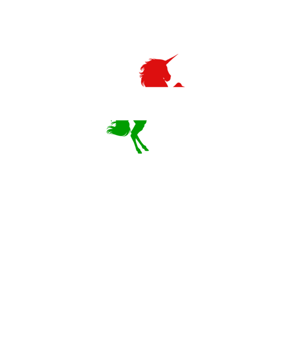 hunikornis minta fekete pólón