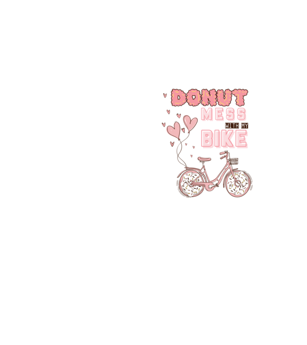 Donut mess with my bike minta neonsárga pólón