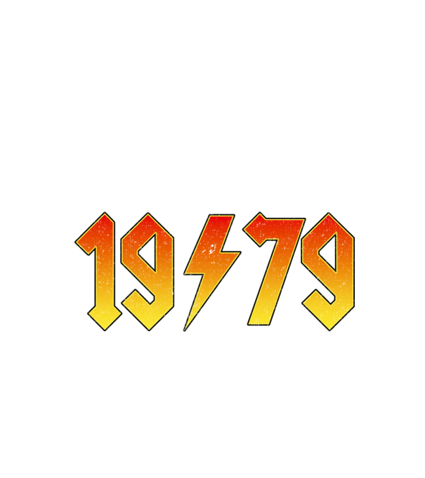 Rock születésnap 1979 Április minta királykék pólón