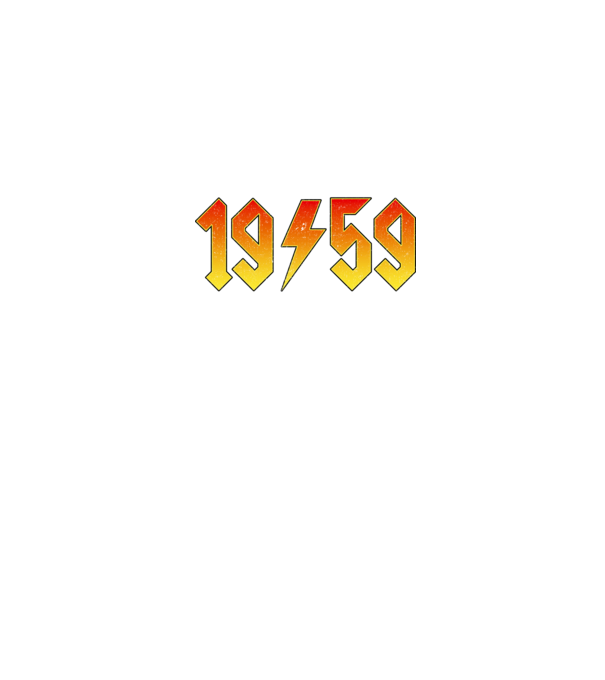 Rock születésnap 1959 Július minta sötétkék pólón