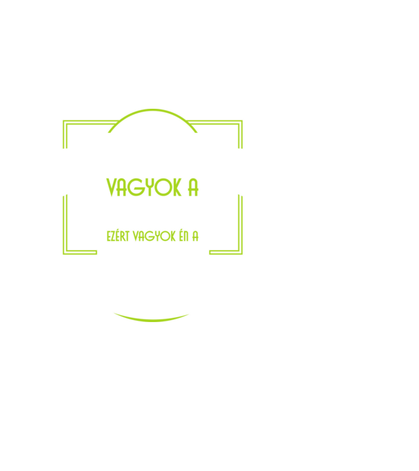 Büszke vagyok a szakmámra DJ minta fekete pólón